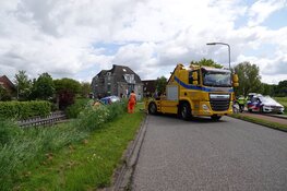 Auto deels te water in De Goorn
