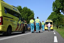 Automobilist gewond bij botsing in Berkhout
