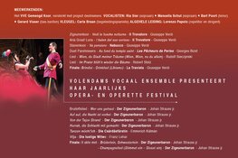 Opera- en Operette Festival met Volendams Vocaal Ensemble