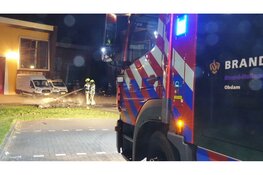 Jongeren steken pallets in brand in Obdam