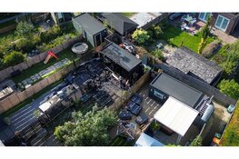 Flinke schade in schuren bij brand in Obdam