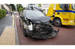 Enorme ravage na botsing in Berkhout