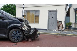 Enorme ravage na botsing in Berkhout