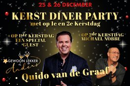 Gewoon Lekker Anders in Hoorn presenteert: Kerst met Quido van de Graaf