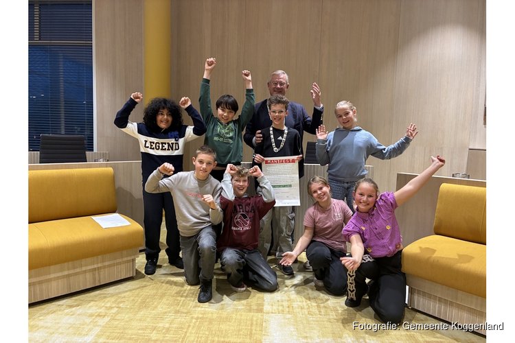 Nieuwe kinderburgemeester Tijn Wellink direct op stap om te verbinden