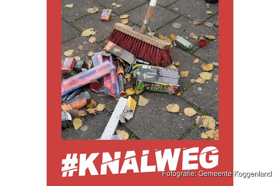 #Knalweg, Samen afsteken is samen opruimen
