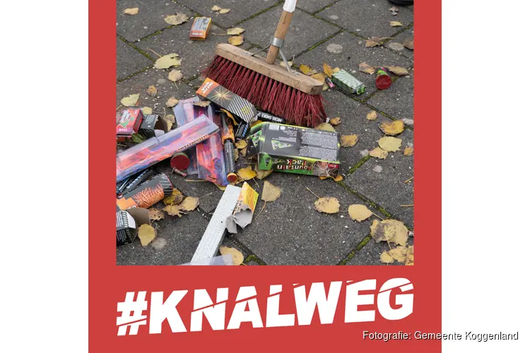 #Knalweg, Samen afsteken is samen opruimen