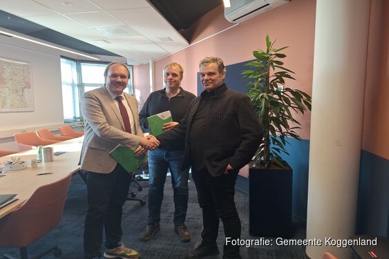 Overeenkomst getekend voor nieuwbouwproject Grosthoeve in Grosthuizen