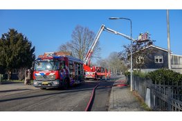 Forse rookontwikkeling bij woningbrand Avenhorn