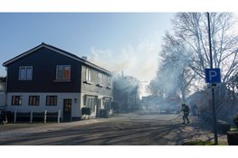 Forse rookontwikkeling bij woningbrand Avenhorn