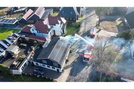 Forse rookontwikkeling bij woningbrand Avenhorn