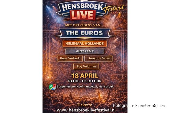 Hensbroek Live Festival brengt dorp samen met live muziek en gezelligheid