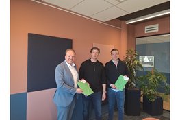 Ondertekening anterieure overeenkomst voor 24 appartementen in De Goorn