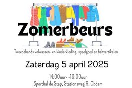 Zomerkleding- en speelgoedbeurs