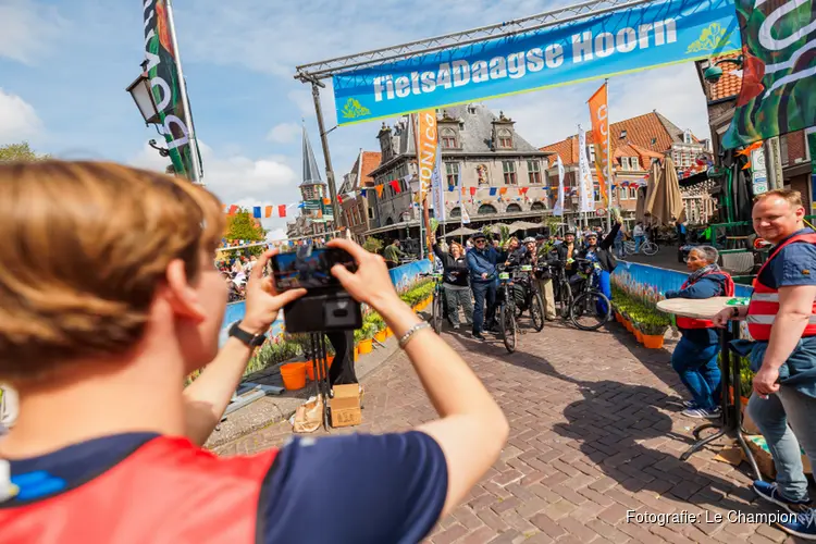 16e editie Fiets4Daagse Hoorn groot succes