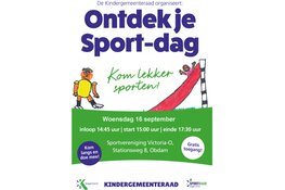 Kindergemeenteraad Koggenland organiseert Ontdek je Sport-dag