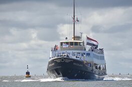 Jarige MS Friesland is het gezicht van een halve eeuw Historische Driehoek