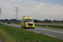 Persoon zwaargewond na ongeval op terrein in Berkhout