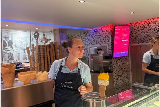 Ambachtelijk genieten bij ijssalon Vivaldi!