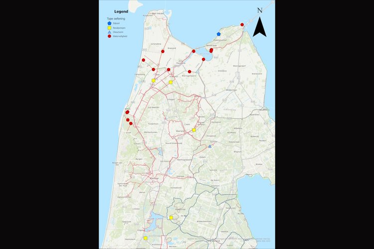 HHNK oefent met dichtzetten coupures en sluizen