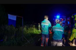 Auto zinkt in ringvaart bij Ursem: grootschalige zoekactie naar mogelijke bestuurder