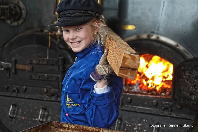 Stoommachinemuseum Medemblik: machines in werking