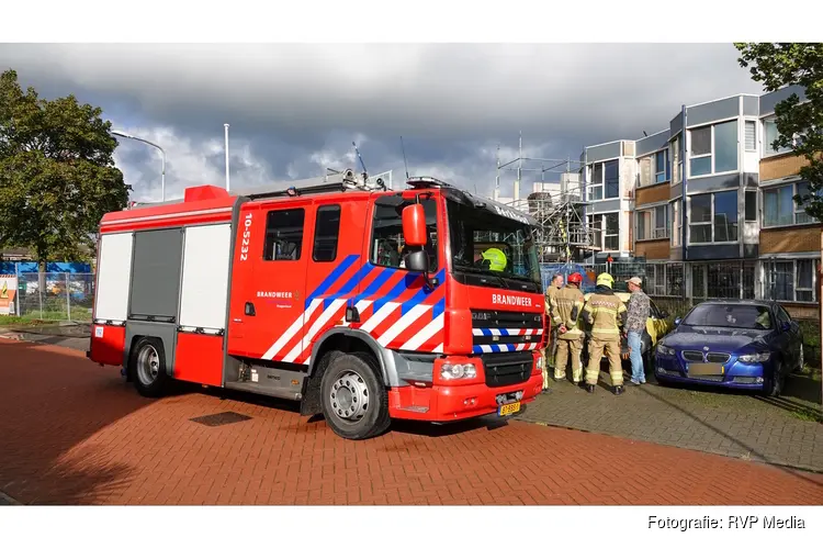 Ernstige wateroverlast in complex Scharwoude