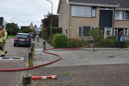 Schoorsteenbrand in woning in Ursem