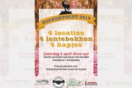 Komende zaterdag Lente Bokkentocht Schermer