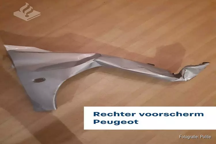 Geparkeerde auto De Goorn geramd, veroorzaker rijdt door