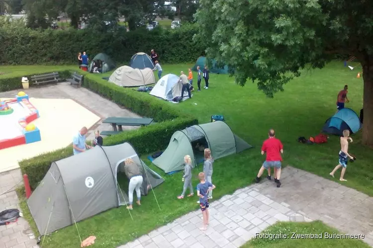 Kindercamping bij Zwembad Buitenmeere