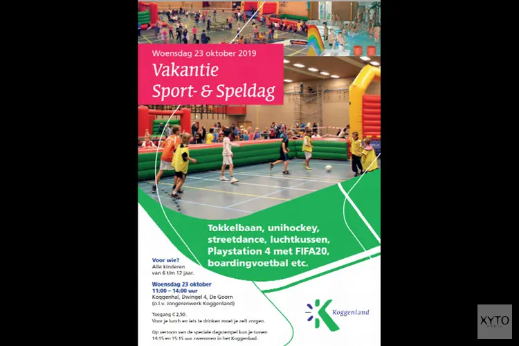 Vakantie sport- en speldag