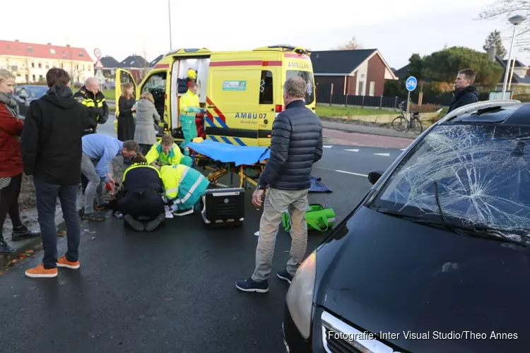 Fietser aangereden in De Goorn