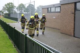 Brand bij sportvereniging Victoria O.