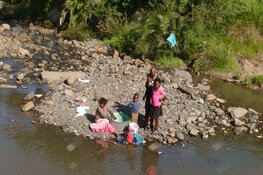 Een schreeuw om water . . . .