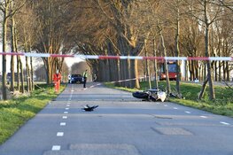 Motorrijder overleden na eenzijdig ongeluk bij Oudendijk