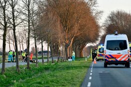 Motorrijder overleden na eenzijdig ongeluk bij Oudendijk