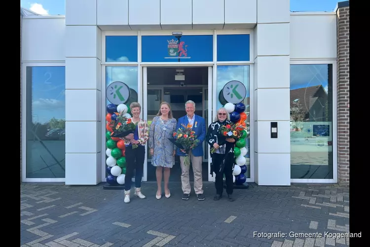 Koninklijke onderscheiding voor drie Koggenlanders