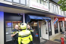 Brandje in viswinkel Obdam snel onder controle