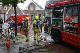 Brandje in viswinkel Obdam snel onder controle