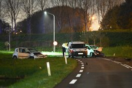 Meerdere gewonden bij ongeval met vier auto's in Berkhout