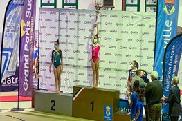 Mara Slippens 2e tijdens internationaal toernooi