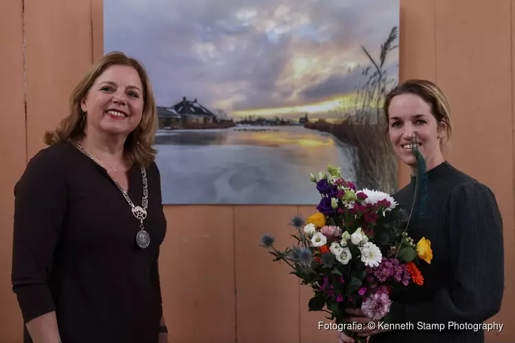 Eefje John wint fotografiewedstrijd  ode aan het winterlandschap Noord-Holland