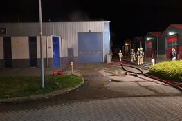 Brand in loods van timmerbedrijf in De Goorn