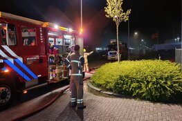 Brand in loods van timmerbedrijf in De Goorn