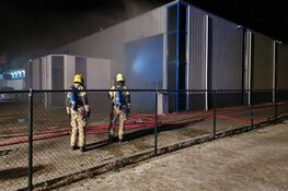 Brand in loods van timmerbedrijf in De Goorn