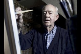 Schilderijen van Arie van Leijen te zien in Hensbroeker Kerk op Open Monumentendag