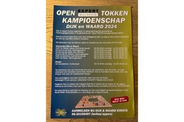Doe mee met het Open Expert Woldhuis "TOKKEN Kampioenschap van Dijk & Waard"