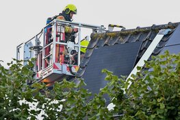 Brand in schoorsteen in Berkhout