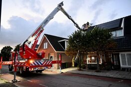 Brand in schoorsteen in Berkhout